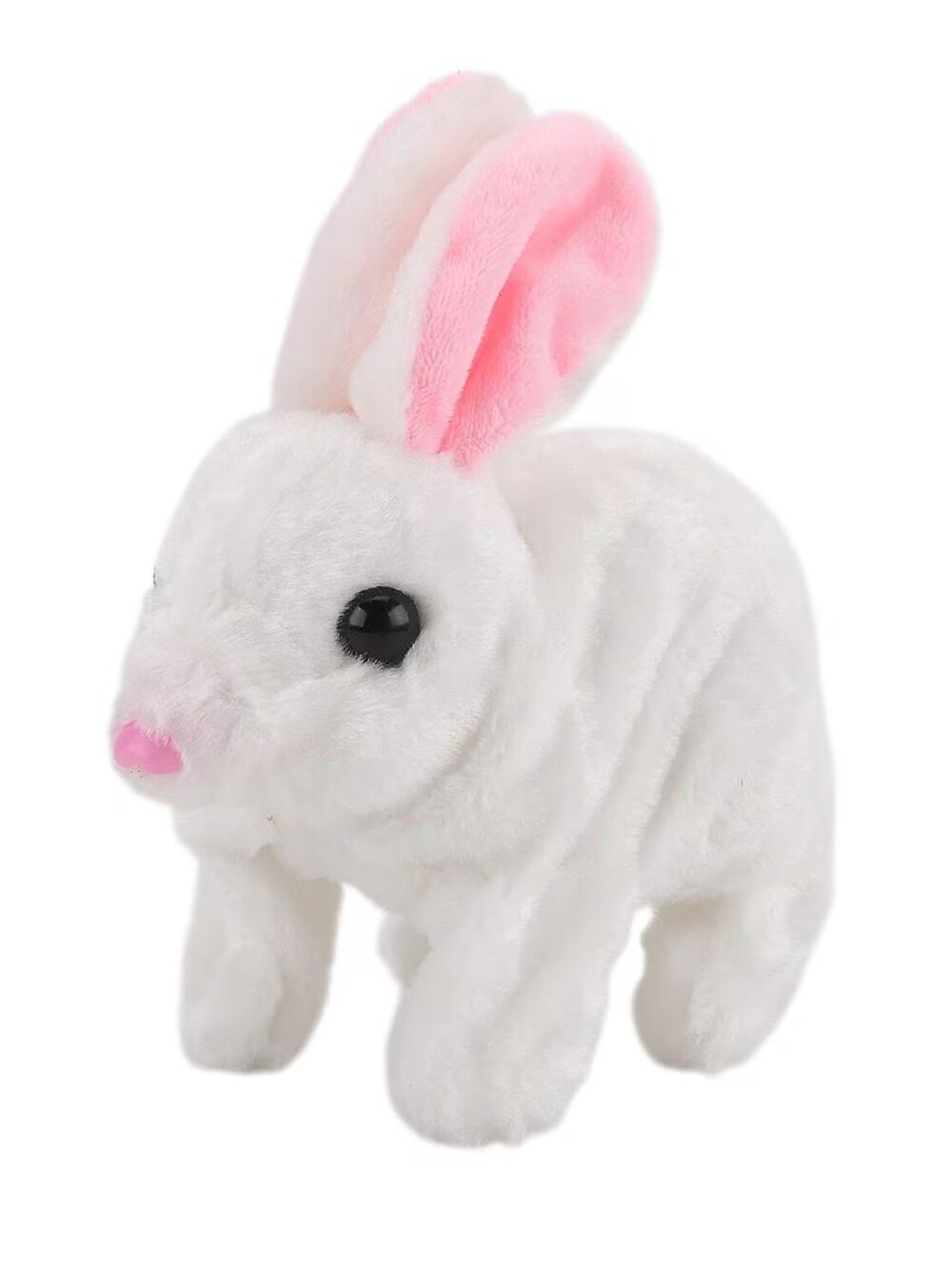 Lot of 2 Walking Plush Rabbits